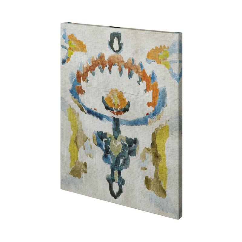 Bohemian Ikat VI Canvas Art Print - Large