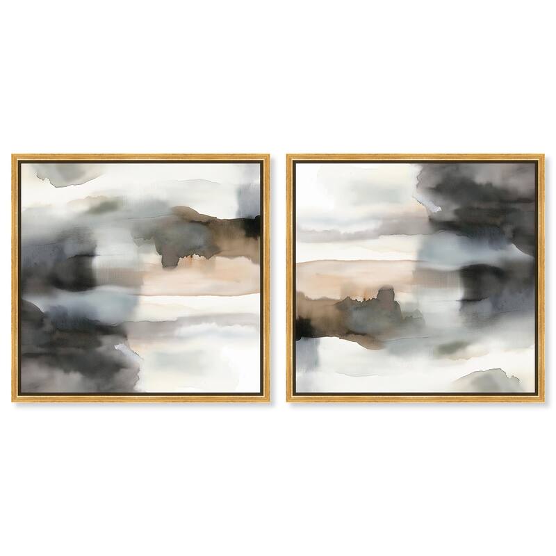 Room with a View Canvas by Art Remedy - 20" x 24" - Gold