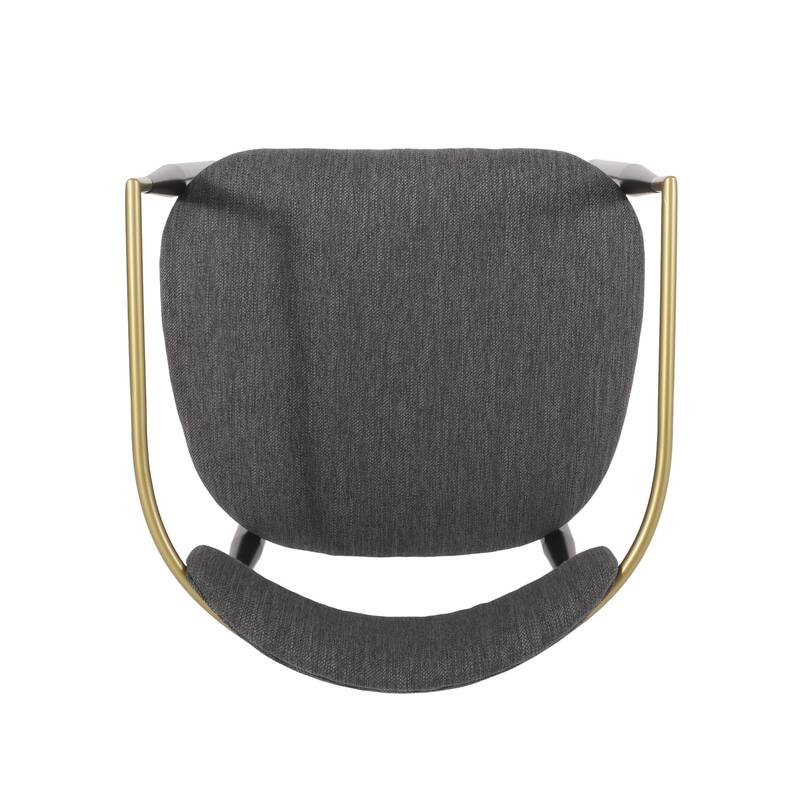 Upholstered Counter Stool Side Dining Chair Set of 2