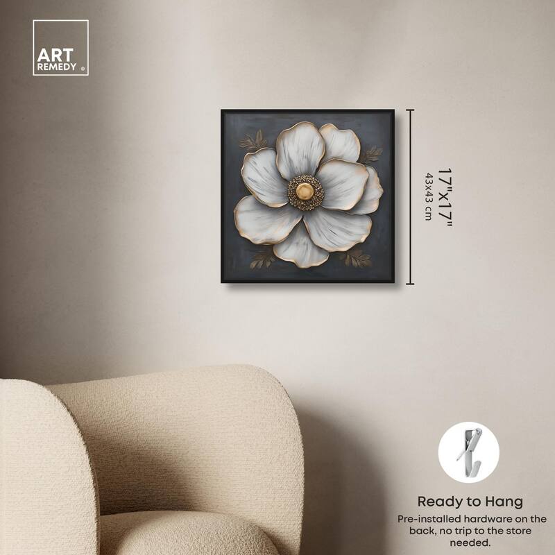 Sculpted Sepals II Canvas by Art Remedy