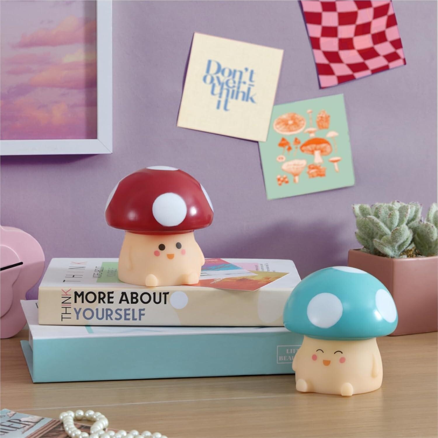 Urban Lifestyle Figural Squish LED Mood Lamp, 2 Pack - Overstock