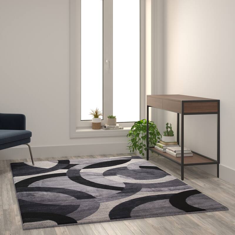 Modern Geometric Design Area Rug