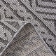 preview thumbnail 6 of 6, LOOM & LUXE Collection Grey/White/Geometric Indoor/Outdoor Area Rug