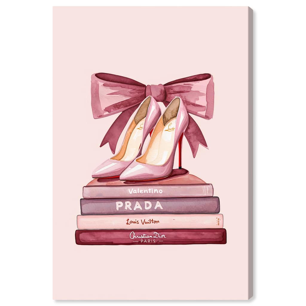 Stack of Fashion Canvas by Art Remedy, Gallery Wrapped