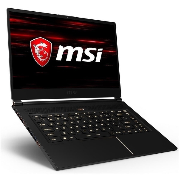 MSI GS65 Stealth Thin 8RE 15.6-in Refurb Laptop - Intel i7 8750H 8th Gen 2.20 GHz 16GB 256GB SSD Windows 10 Home - Bluetooth. Opens flyout.