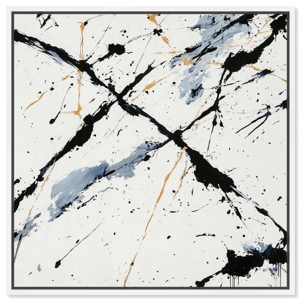 Splintered Impact II Canvas by Art Remedy