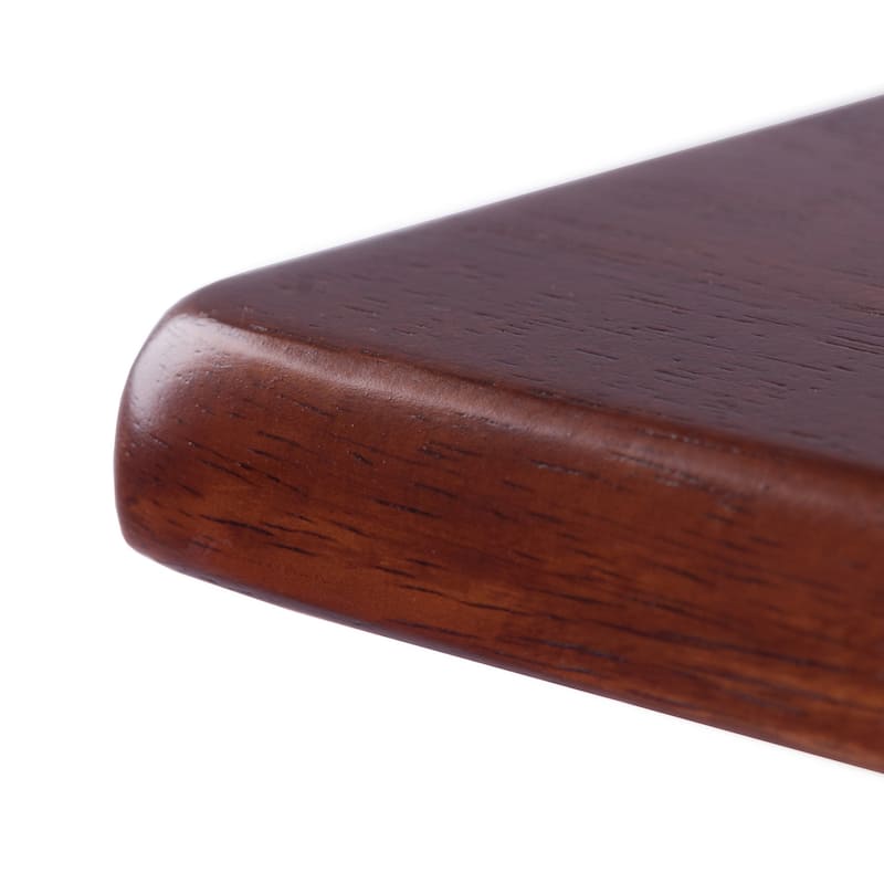 Alex Set of 2 Snack Tables Walnut Finish