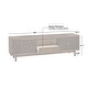 preview thumbnail 11 of 13, Lifestorey Mason Mid-century Geometric TV Stand