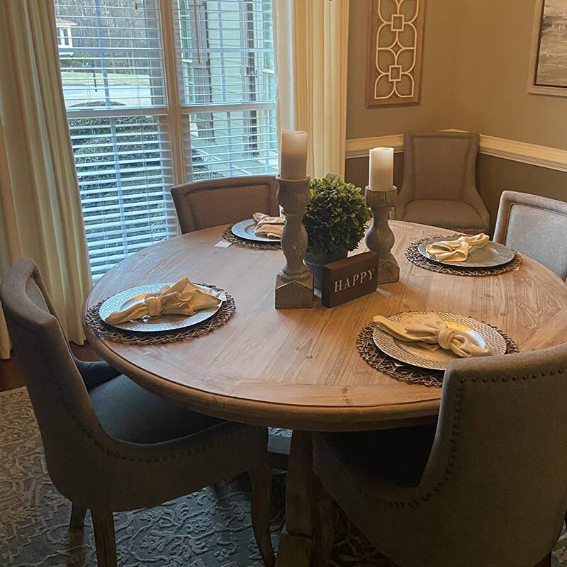 Ultra Side Dining Chair With Bronze nail head Set of 2