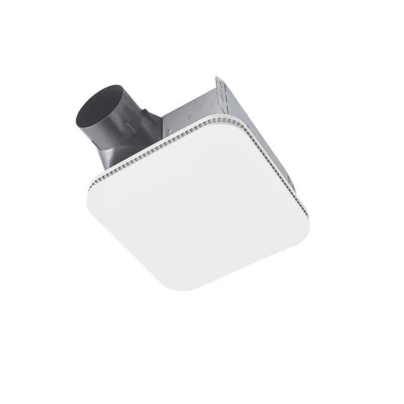 Broan 110 CFM Bathroom Exhaust Fan with CleanCover Grille - White