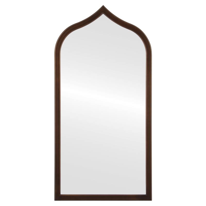 Mifflin Framed Full Length Mirror - Teardrop Cathedral - 23.4x47.4 - Bronze/Gold