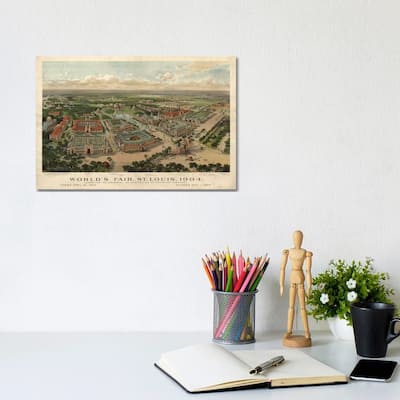 iCanvas "St. Louis World's Fair, 1904" by Vintage Apple Collection Canvas Print