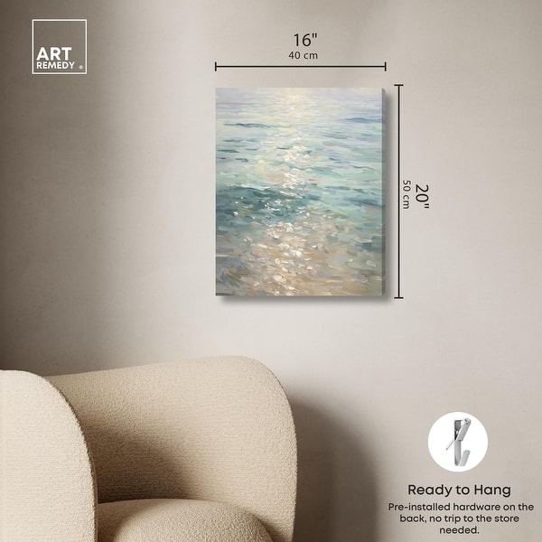 Sea Sunset Coastal Decor Canvas Print by Art Remedy - Bed Bath & Beyond ...
