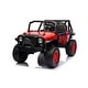 preview thumbnail 16 of 18, 24V Freddo Raider 2 Seater Ride on Red - Assembly Required