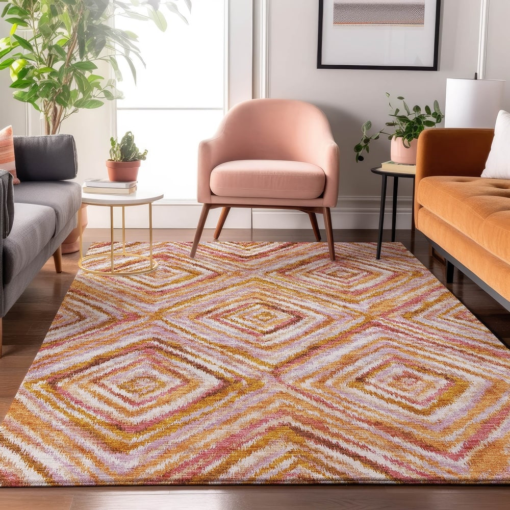 Premium Washable Super Soft Striking Abstract Mayfield Rug