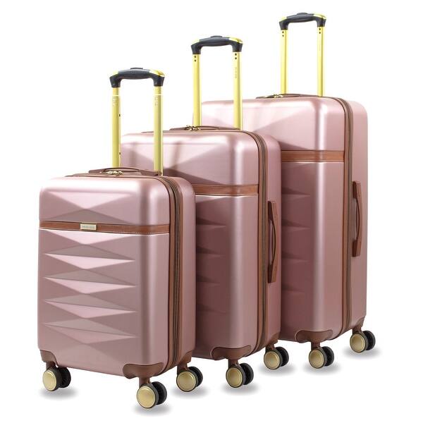 slide 1 of 21, Jewel 3-Piece Expandable Spinner Luggage Set