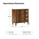 preview thumbnail 13 of 27, HULALA HOME Alois Traditional 3-Drawer End Table with Built-in Charging Station and Solid Wood Spindle Legs Set of 2