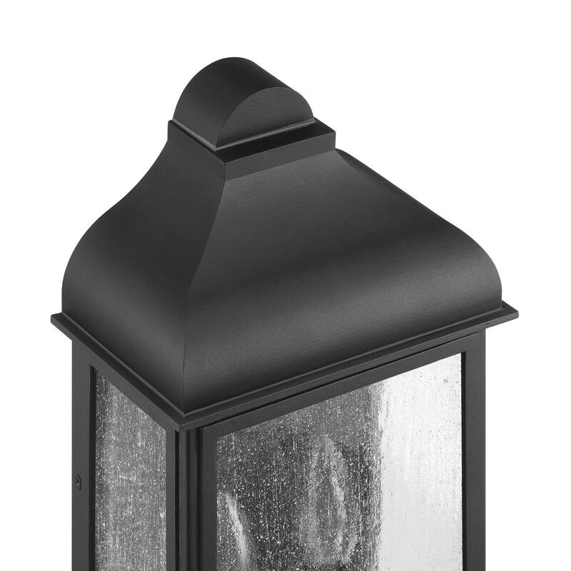 Artcraft Madrid - Outdoor Wall Sconce - Clear Glass Shade