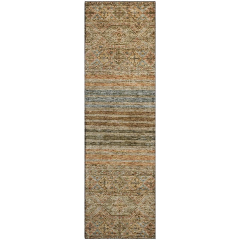 Premium Washable Super Soft Boho Stripes Mayfield Rug