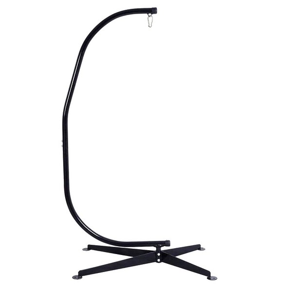 Heavy Duty Portable C Stand for Hanging Chair Solid Steel Construction Outdoor Indoor (Stand Only). Opens flyout.