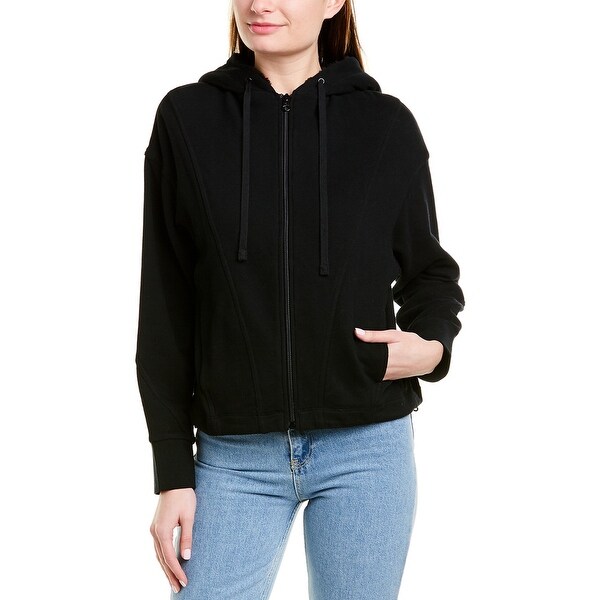 vince zip up hoodie