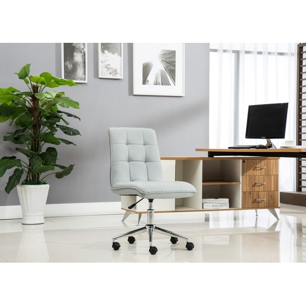 Porthos Home Leona Adjustable Steel and Faux Leather Office Chair. Opens flyout.