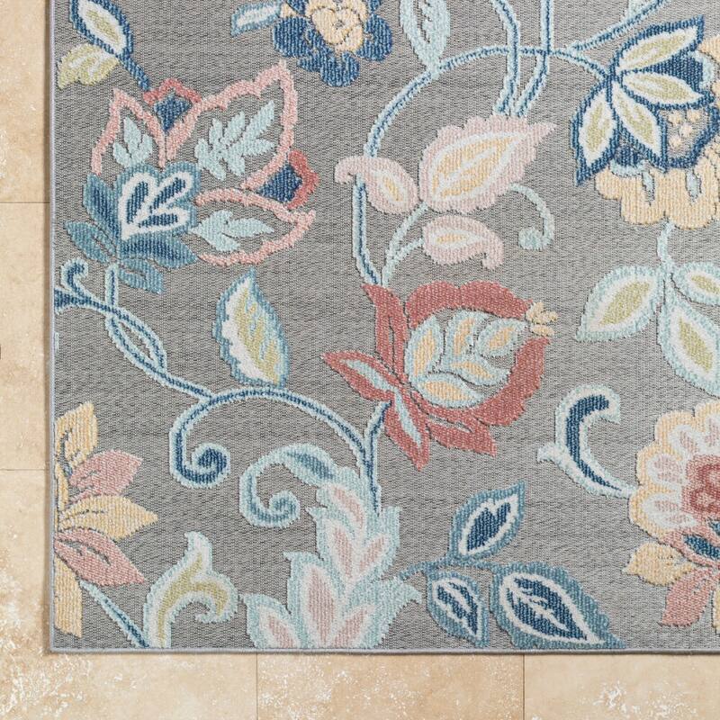 Livabliss Lakeside Coastal Indoor/Outdoor Area Rug