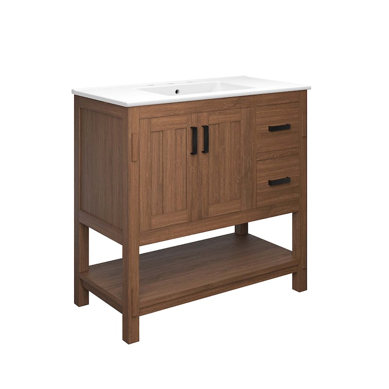 Ashlyn 36" Wood Bathroom Vanity