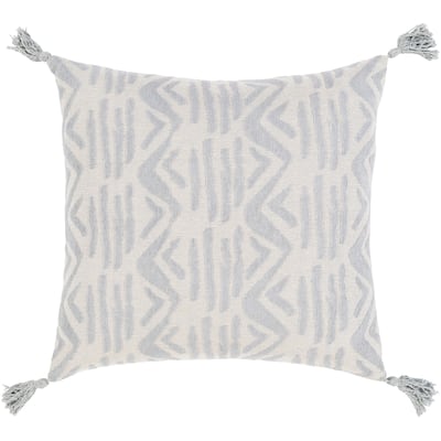 Mauro Jacquard Geometric Cotton Throw Pillow