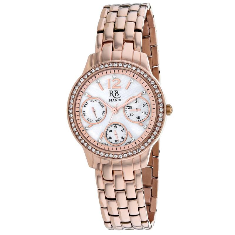 Roberto Bianci Women's Valentini White mother of pearl Dial Watch - RB0843 - White mother of pearl - 6 (36)