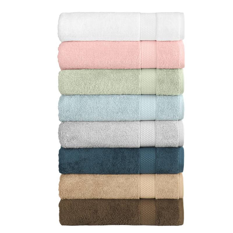 Authentic Hotel and Spa 100% Aeagean Long Staple Turkish Cotton STARLIGHT Terry 3 Piece Towel Set
