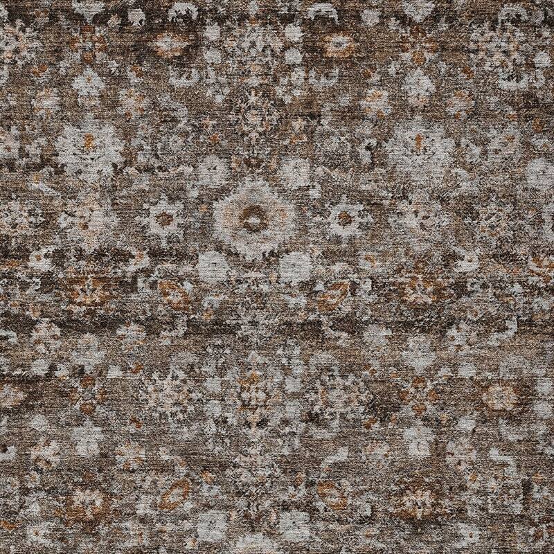 HomeRoots Oriental Traditional Rectangle Outdoor Rug