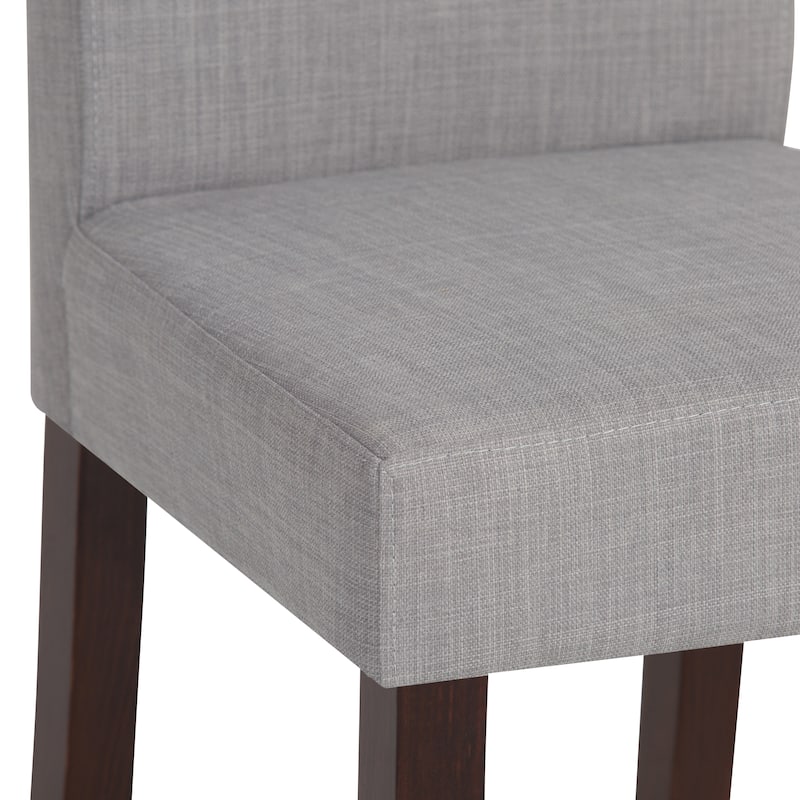 WYNDENHALL Normandy Transitional Parson Dining Chair (Set of 2) - 18.1"w x 18.5" d x 39.4" h