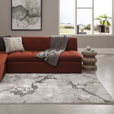 Momeni Matrix Polyester Blend Modern Abstract Area Rug