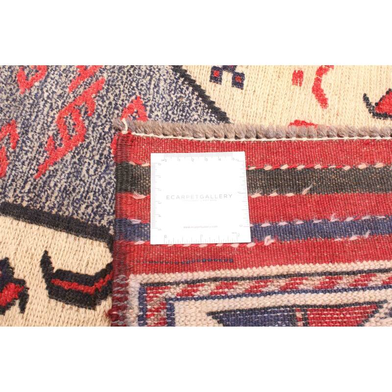 ECARPETGALLERY Hand-knotted Teimani Cream Wool Rug - 3'0 x 4'3