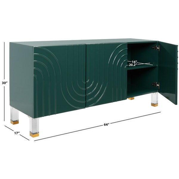 SAFAVIEH Couture Saturn Wave Acrylic Sideboard
