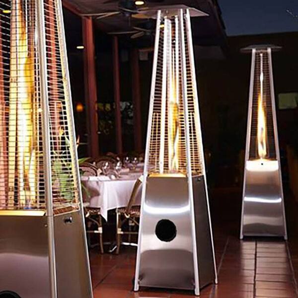 AZ Patio Heaters Tall Quartz Glass Tube Liquid Propane Gas Heater