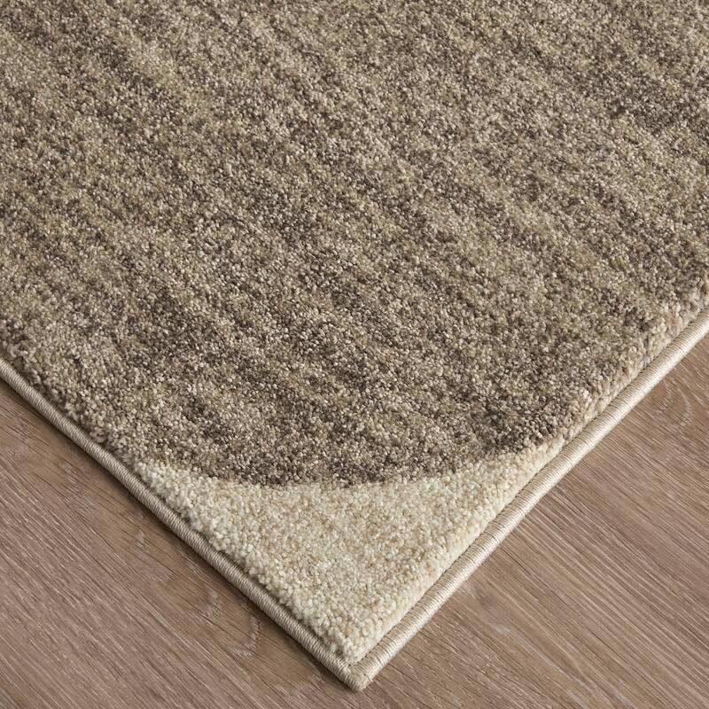 HomeRoots Checkered Modern Rectangle Area Rug