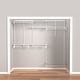 preview thumbnail 3 of 20, ClosetMaid ShelfTrack 60-96 Inch Wide Adjustable Closet Organizer