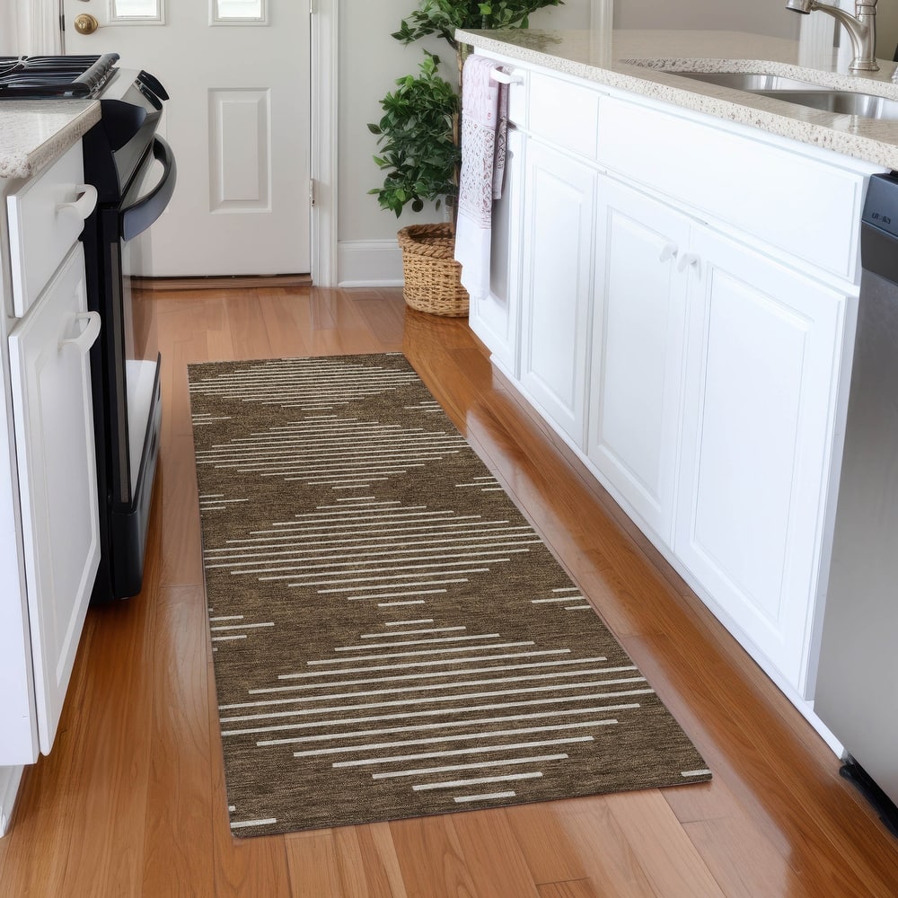 Premium Washable Super Soft Modern Geo Mayfield Rug