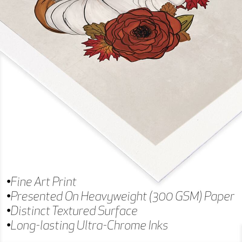 Fall Babies Fine Art Paper Print by Katie Bryant - Multi