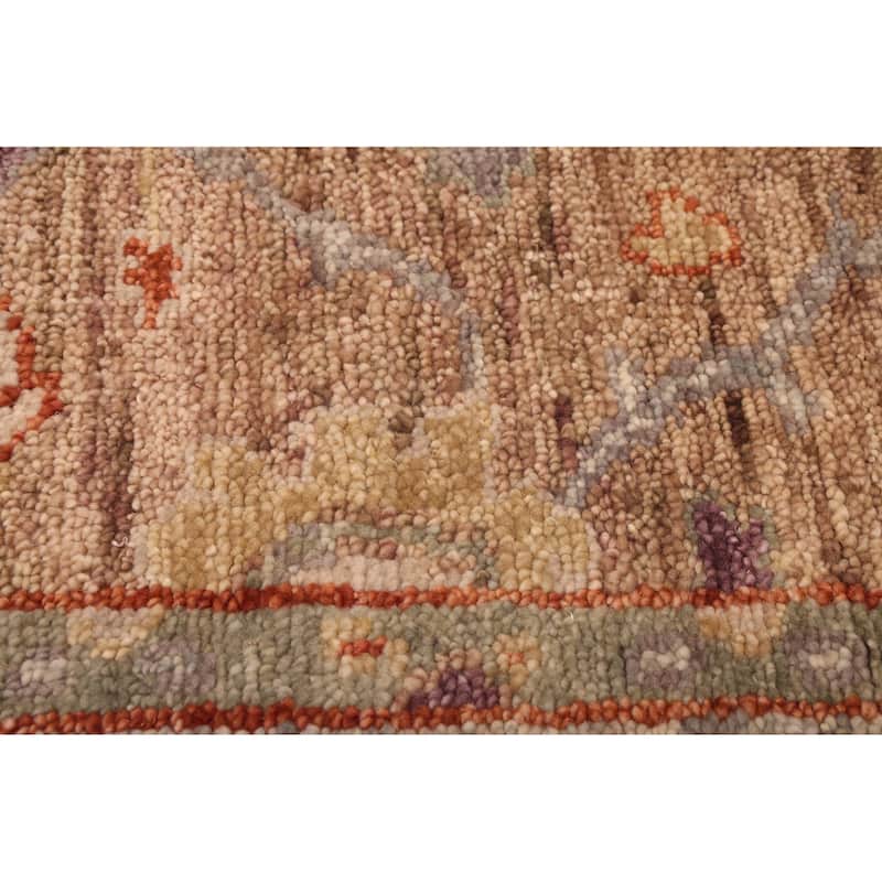 ECARPETGALLERY Hand-knotted Jules Serapi Brown Wool Rug - 7'10 x 9'9
