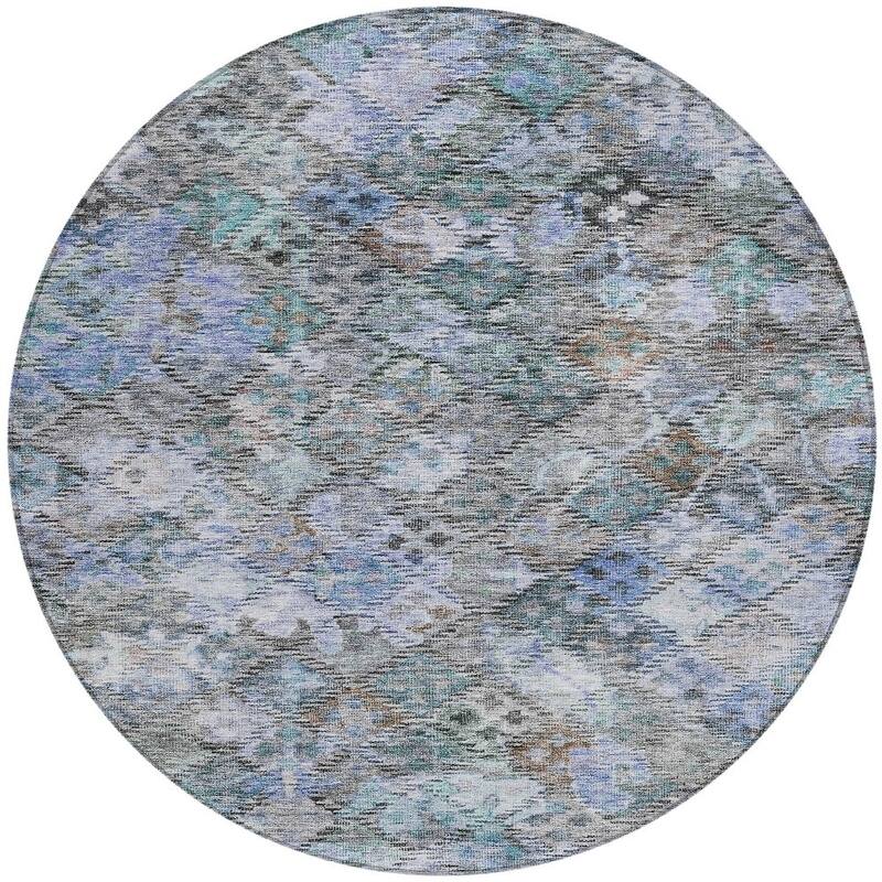 HomeRoots Floral Traditional Rectangle Outdoor Rug
