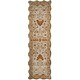 preview thumbnail 13 of 39, SAFAVIEH Handmade Heritage Traditional Blue/ Beige Wool Area Rug 2'3" x 8' Scallop Runner - Blue/Beige - Rectangle