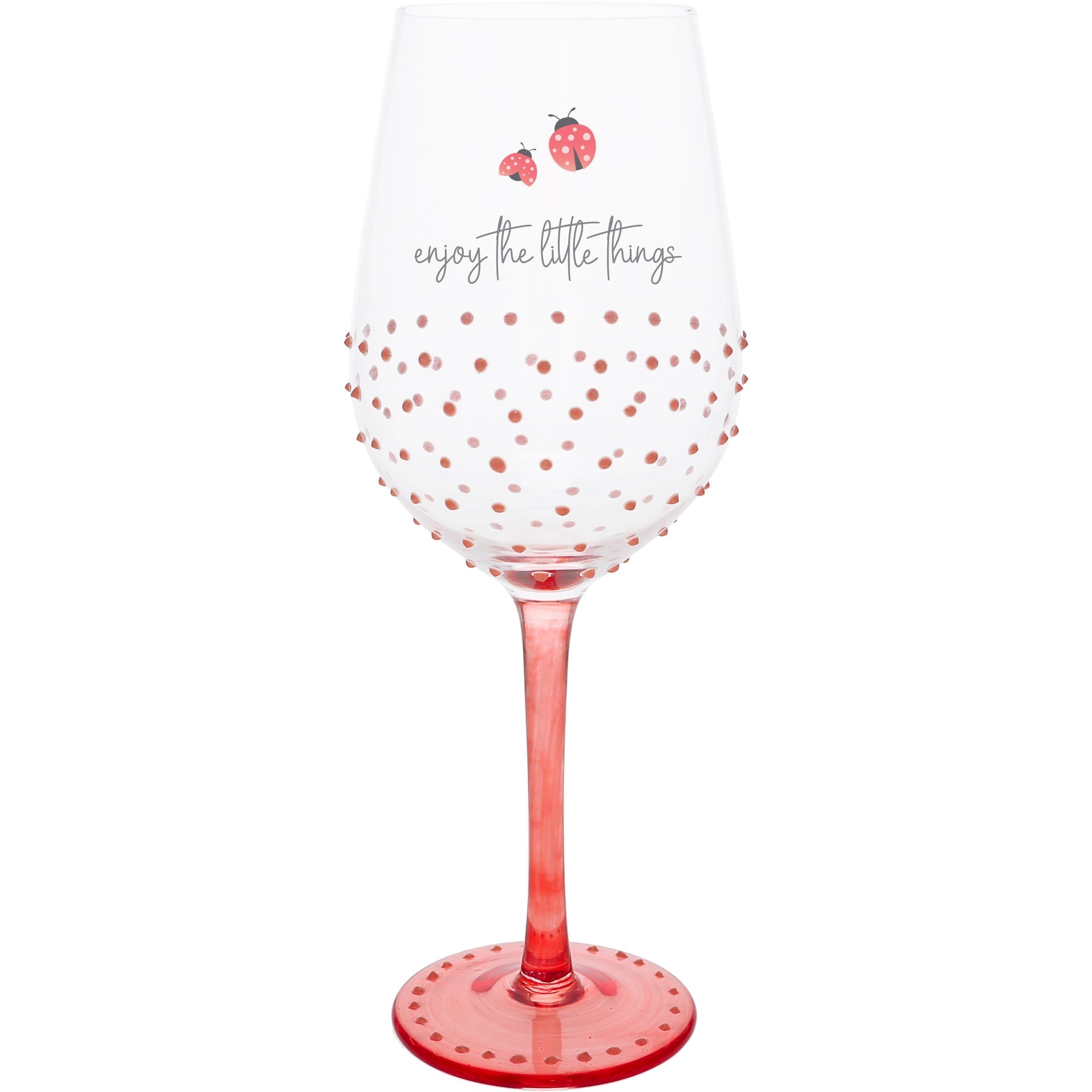 Pavilion Enjoy the Little Things Wine Glass - 16 oz
