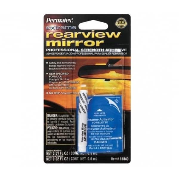 Permatex 81840 Extreme Rearview Mirror Professional Strength Adhesive