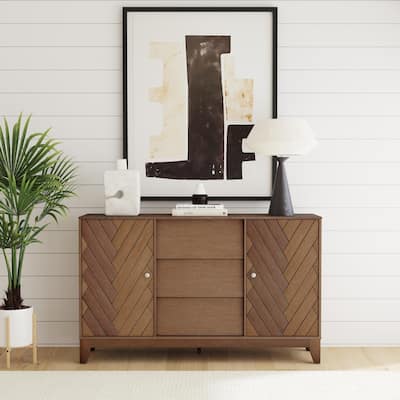 SEI Furniture Anzinger Accent Cabinet with Drawers