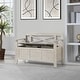 preview thumbnail 3 of 34, Entryway Bench with Flip Up Storage