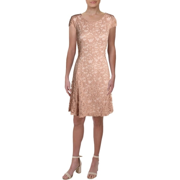 Shop Connected Apparel Womens Semi  Formal  Dress  Lace 