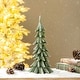 preview thumbnail 22 of 25, Glitzhome 14.75"H Resin Christmas Table Tree Holiday Decor